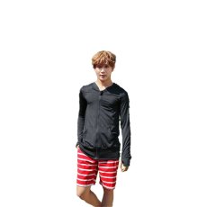 画像8: メンズ　虫よけUVカット冷感メンズラッシュガード　UVカットパーカー　蚊よけウェア　大きいサイズUVwear　アメリカー技術虫よけ　米軍も仕様　安全安心ウェア (8)