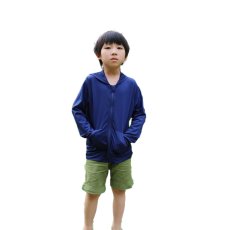 画像11: キッズ虫よけラッシュガード　男児女児兼用　虫よけUVカット　冷感ラッシュガード　蚊よけウェア　UVwear　アメリカー技術虫よけ　米軍も仕様　安全安心ウェア (11)