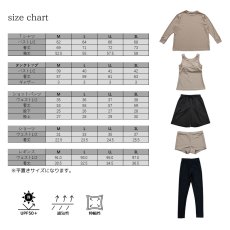 画像7: 無地　ロング袖体系カバーTシャツ　布帛ショットパンツ　レギンス　タンキニ上下セット　水着5点セット レディース 体型カバー ラッシュガード 長袖  5点セット フィットネス  (7)