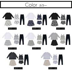 画像3: ロング袖Tシャツ　膝までロングショットパンツ　タンキニトップス　四角ショーツ　レギンス　５点セット水着 タンキニ水着 レディース 体型カバー 長袖シャツ ラッシュガード ハーフパンツ セット水着カバーアップ　 (3)