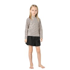 画像13: キッズ水着 セパレート 女の子 2点セット インナー付きショートパンツ インナー付きTシャツ 半袖 長袖 UVカット SPF50＋ かわいい おしゃれ 小学生　中学生　高校生 (13)