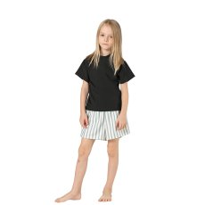 画像17: キッズ水着 セパレート 女の子 2点セット インナー付きショートパンツ インナー付きTシャツ 半袖 長袖 UVカット SPF50＋ かわいい おしゃれ 小学生　中学生　高校生 (17)