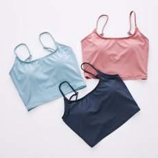画像13: 背中クロス紐ブラジャー ヨガ用　スポーツブラ ヨガウェア レディース クロスビューティーバックスポーツブラジャー ヨガブラジャーノンワイヤーブラ 揺れない ナイトブラ (13)