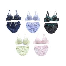 画像15: 高品質下着福袋ブラジャー＆ショーツ福袋５セット  レディース ブラジャー ブラ ショーツ 福袋 女性 下着 上下 セット 5 枚 ブラジャー ショーツセット 5組 下着 福袋 ブラショー ブラセット ブラ福袋 おまかせ BCDカップ (15)