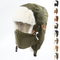 画像1: 冬帽子 (1)