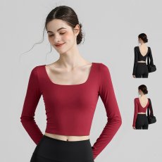 画像1: 2色ヨガウエア (1)