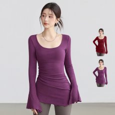 画像1: 2色ヨガウエア (1)