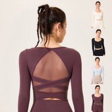 画像1: 4色ヨガウエア  (1)