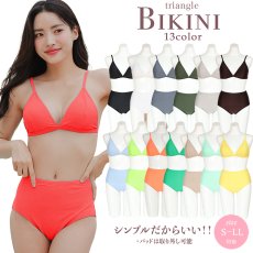 画像1: 特殊素材のビキニセット (1)