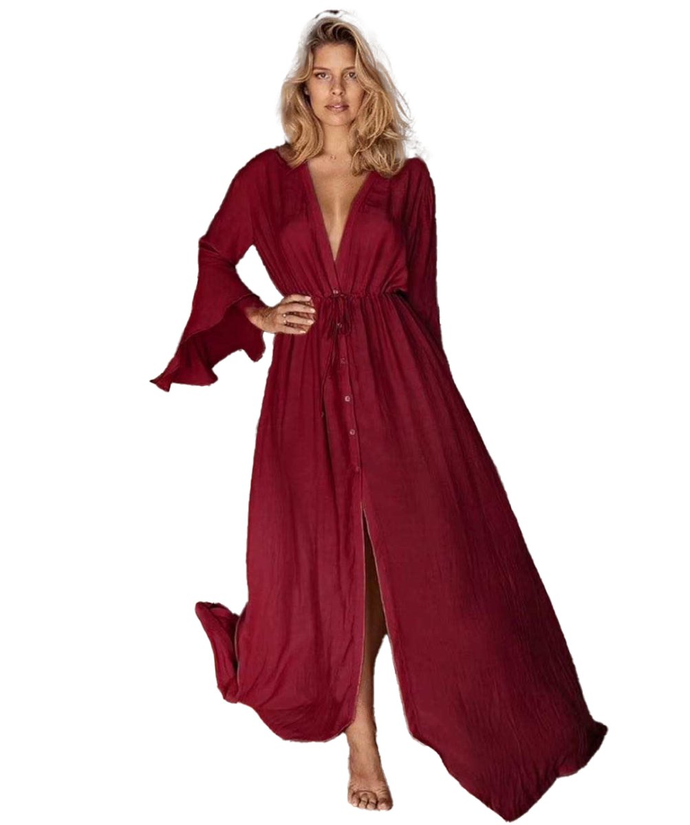 画像5: 4色ビーチドレス (5)