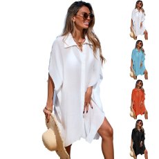 画像1: 4色ビーチドレス (1)