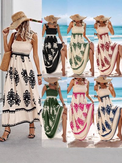 画像3: 7色ビーチドレス