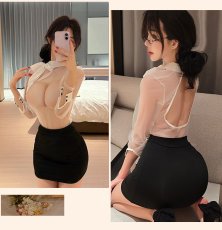 画像1: セクシ上下セット (1)