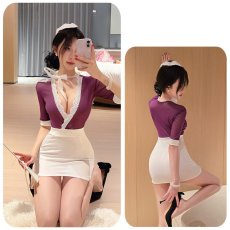 画像2: 2色セクシ上下セット (2)