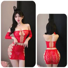 画像2: 2色セクシ上下セット (2)