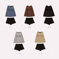 画像8: 一体型のインナー付きラッシュワンピースとパンツセット水着、どちらも　一体型のインナー付き、まるで洋服のように気になるお腹や太ももをしっかり隠せる、着替えがラクな一体型 (8)