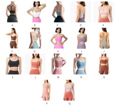 画像2: 17色ヨガウェア (2)