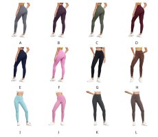 画像2: 12色ヨガパンツ (2)