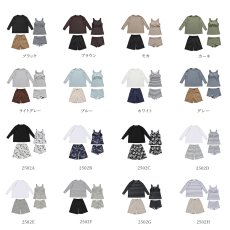 画像13: レギンスセットの水着 レディース 体型カバー ラッシュガード  タンキニ タンクトップ 布帛ショートパンツ ショーツ【UPF50+ UVカット加工】【5点セット】【4点セット】 (13)