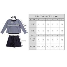 画像29: 長袖トップス＆ミドルパンツ　インナー付き一体型 水着 2点セット 水陸両用 水着 レディース 体型カバー 上下セット セット セパレート 　UVカット  ギフト トップス Tシャツ パンツ 大きいサイズ 可愛い プレゼント 無地 シンプル かわいい  (29)