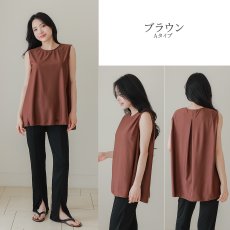 画像16: 一体型のインナー付きラッシュワンピースとパンツセット水着、どちらも　一体型のインナー付き、まるで洋服のように気になるお腹や太ももをしっかり隠せる、着替えがラクな一体型 (16)