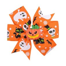 画像5: 5色ハロウィンヘアクリップ (5)