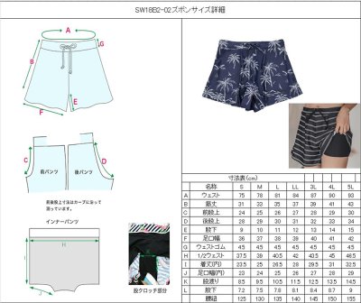 画像2: インナーブラつきTシャツとインナショーツつきショットパンと二点セット体型カバー水着セット 体型カバー水着セット レディース 2点セット UVカットレイヤード風 タンキニ セパレート 半袖ラッシュガード トップス ショートパンツ かわいい ノンワイヤー パッド付き