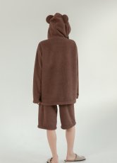 画像22: ZIP 猫耳フードパーカーとショットパンツセット  ZIP 猫耳フードパーカーとショットパンツセットレデイースパジャマ　フードパーカーとショットパンツセット ルームウェア レディース パジャマ (22)