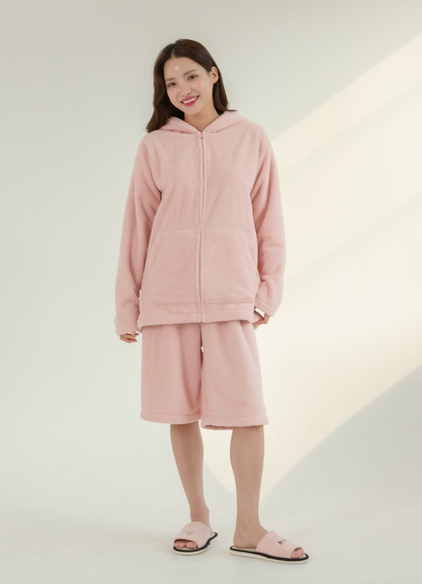 画像19: ZIP 猫耳フードパーカーとショットパンツセット  ZIP 猫耳フードパーカーとショットパンツセットレデイースパジャマ　フードパーカーとショットパンツセット ルームウェア レディース パジャマ (19)