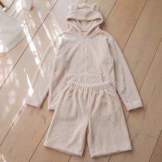 画像7: ZIP 猫耳フードパーカーとショットパンツセット  ZIP 猫耳フードパーカーとショットパンツセットレデイースパジャマ　フードパーカーとショットパンツセット ルームウェア レディース パジャマ (7)